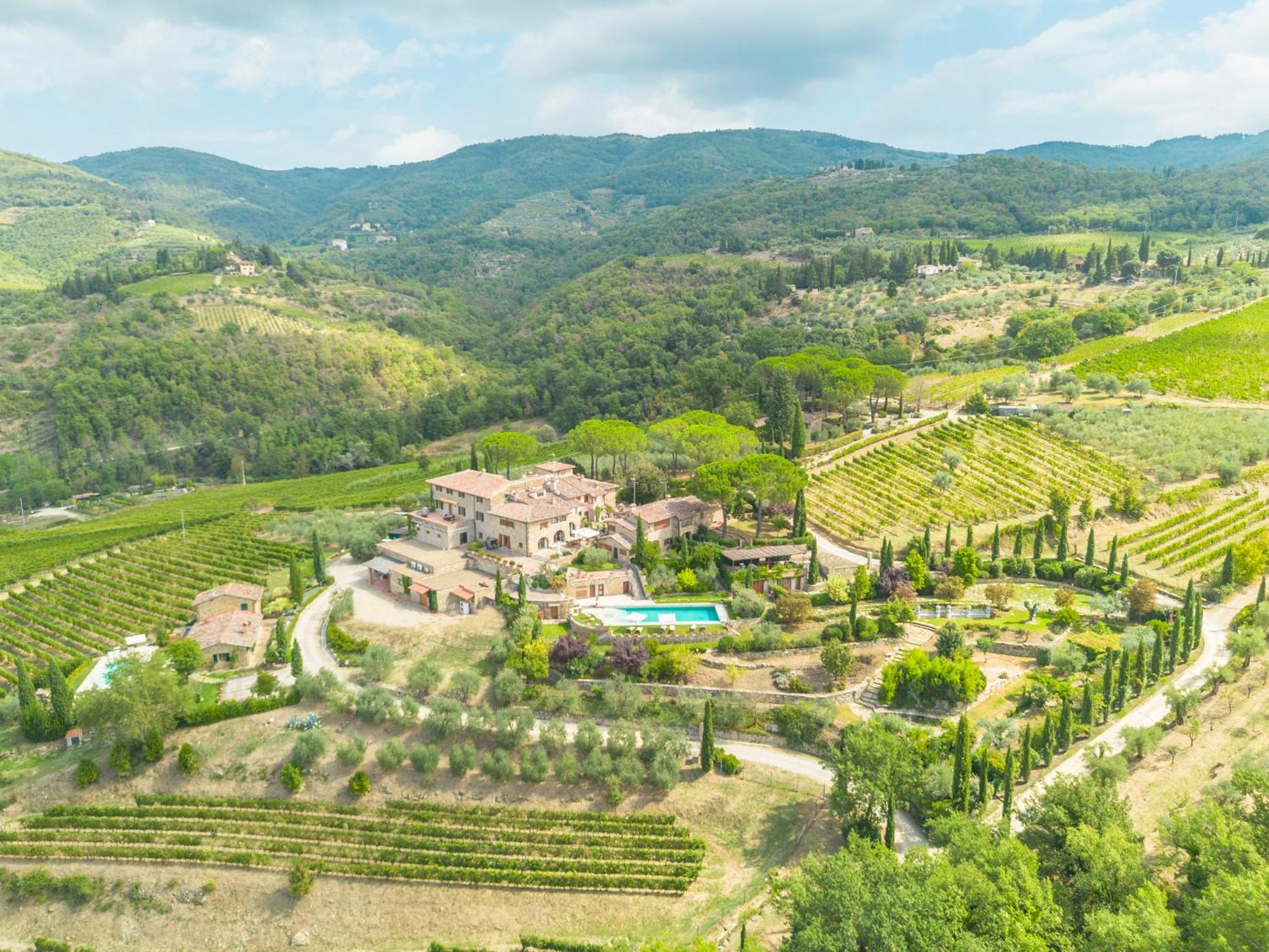 Savignola Paolina Villa Greve in Chianti Exterior foto